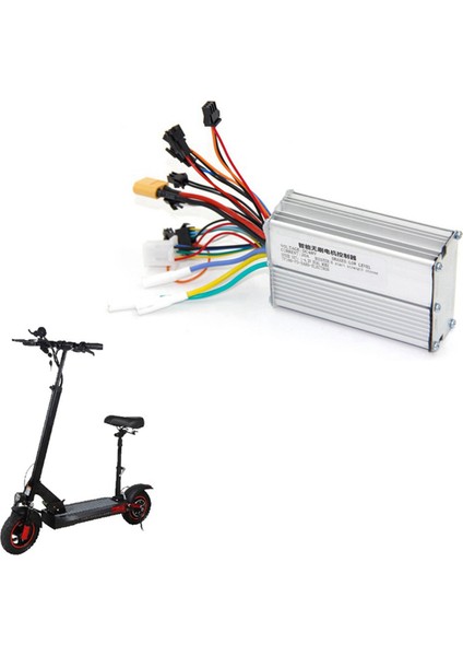 Scooter Kontrol Cihazı, 48V 20A Elektrikli Scooter Akıllı Fırçasız Motor Kontrol Cihazı Çift Modlu Parçalar Için, (Yurt Dışından)