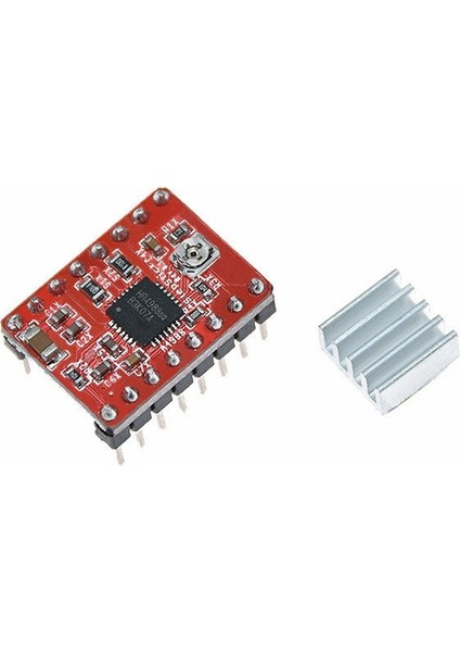 Yazıcı Kontrol Kartı Kiti, 3D Yazıcı Kontrol Kartı Kiti 2560 R3 Geliştirilmiş + Ramps 1.4 4988 Sürücü (Kırmızı) Isı Emici Ile, (Yurt Dışından) indirimleri