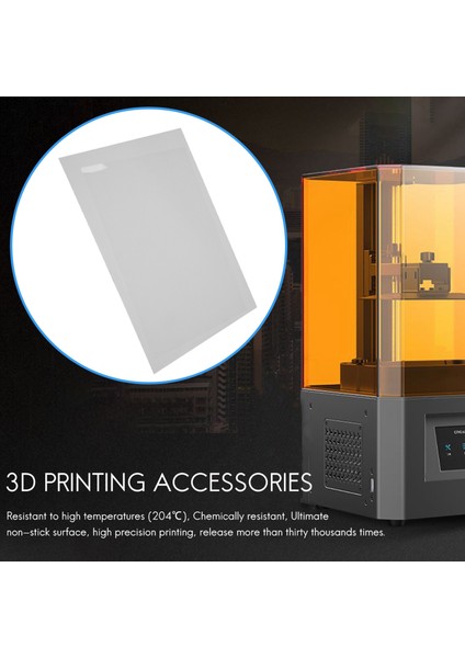 Fep Film, 2 Adet Fep Filmi Mono x ve Uv Dlp LCD Reçine 3D Yazıcılar İçin260X180X0.15MM, Şeffaf (Yurt Dışından) fiyatları