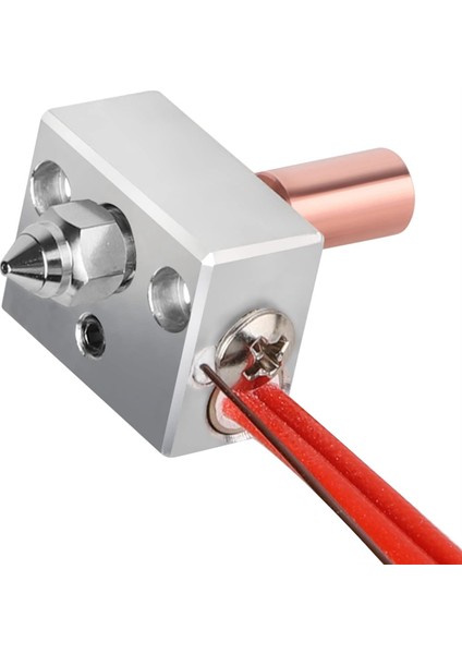 Isıtma Bloğu Kiti, S1 Spirit Isıtma Bloğu Kiti Hotend 24V 40W -3 -10 Akıllı Pro 3D Yazıcı Sprite Ekstruder C, Gümüş ve Kırmızı (Yurt Dışından) indirimleri
