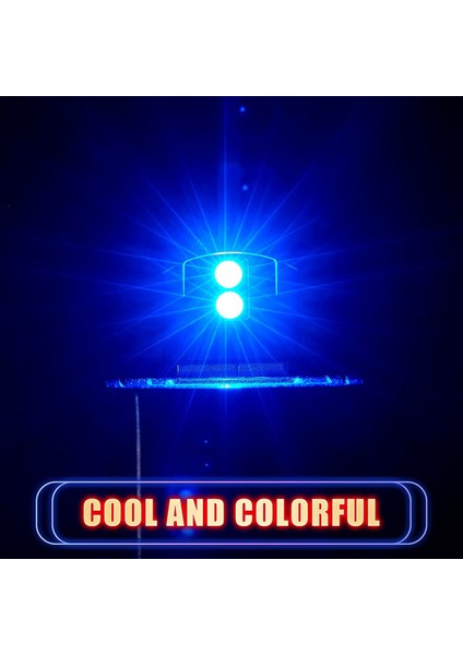 Gece Lambası, USB LED Işık, Rgb Araba Iç Aydınlatma Atmosfer Işığı, Dizüstü Bilgisayar Klavye Işığı Ev Ofis Dekorasyon Gece Lambası, Siyah (Yurt Dışından)
