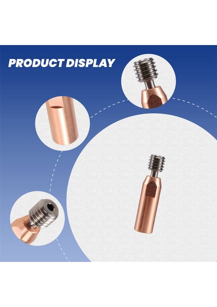 Isı Kesme Boğazı, Tüm Metal Bi-Metal CR10-CRAZY Isı Kesme Boğazı 3 V2 5 -10S Pro Hotend 3D Yazıcı Için, Bakır Rengi (Yurt Dışından) indirimleri