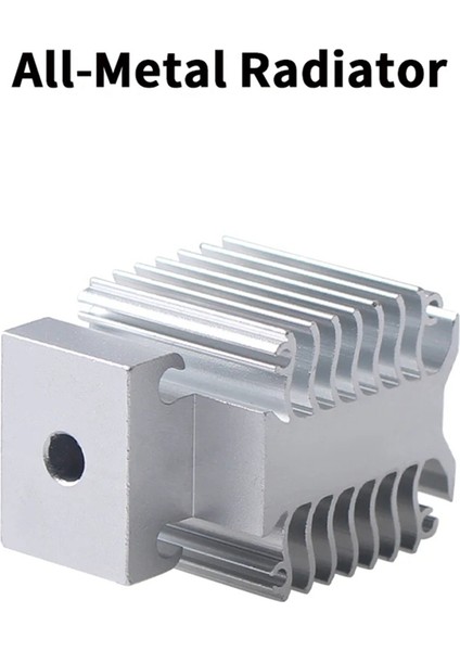 3D Yazıcı Aksesuarları, 3 V3 Se/ke Isı Emici Tüm Metal Isı Kesici Ekstruder İçinHotend Hızlı Dağılım, Gümüş (Yurt Dışından)