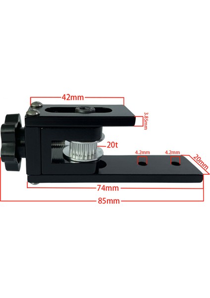 Triger Kayışı Gergisi, 3D Yazıcı 2020 Alüminyum Profil x Eksenli Triger Kayışı Gümüş Gergisi Ender3 CR10 Vb. İçinUygundur (Rölanti Genişliği 6mm), Gümüş (Yurt Dışından) indirimleri