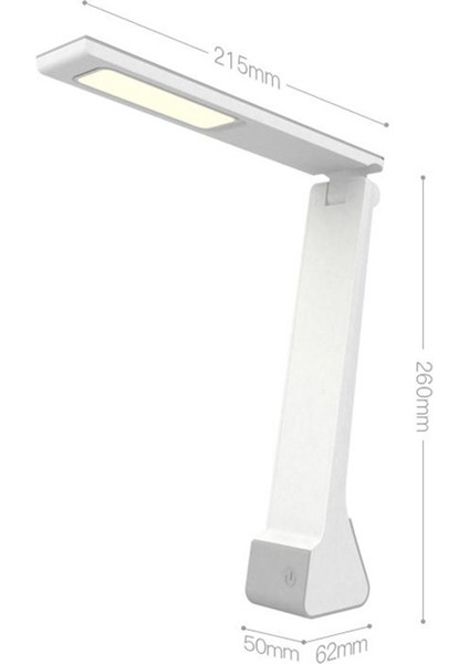 Işık Gece, LED Masa Lambası Temas Sensörlü Lamba Taşınabilir USB Okuma Gece Başucu Gri, Gri (Yurt Dışından)