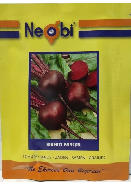 Neobi Kırmızı Pancar Tohumu 25GR