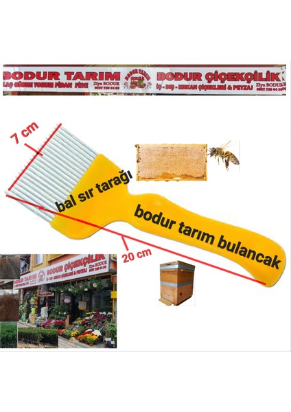 Bodur Tarım Bulancak Arı Bal Petek Sırrı Açma Tarağı fiyatları