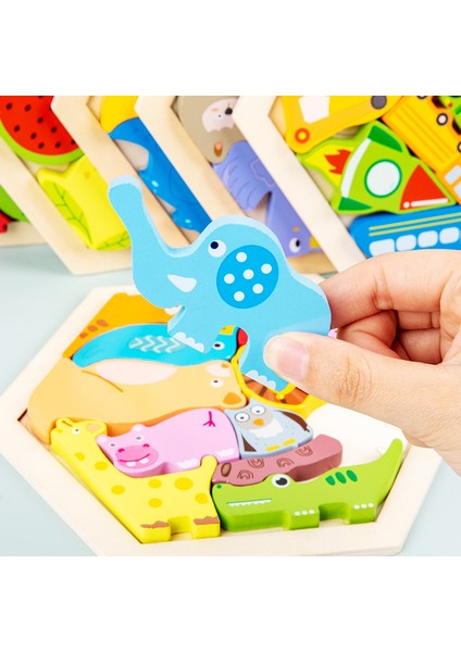 Yürümeye Başlayan Çocuklar Için Ahşap Bulmacalar Bebek Yaşı 2 3 4 Yaş Renk Algısını Öğrenme Ahşap Blokları Istifleme Erkek ve Kız Doğum Günü Hediyeleri (Yurt Dışından)