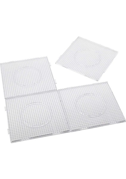 Adet 5mm Sigorta Boncuk Panoları Büyük Şeffaf Pegboard Kitleri Hediye Roning Kağıdı Perler Hama Boncuk Şablon Aracı Kendin Yap Oyuncak (Yurt Dışından) fiyatları