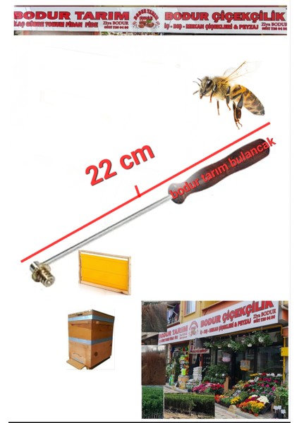 Bodur Tarım Bulancak Arı Çerçeveye Petek Yapıştırma Mahmuzu Çift Yön Özellikli fiyatları