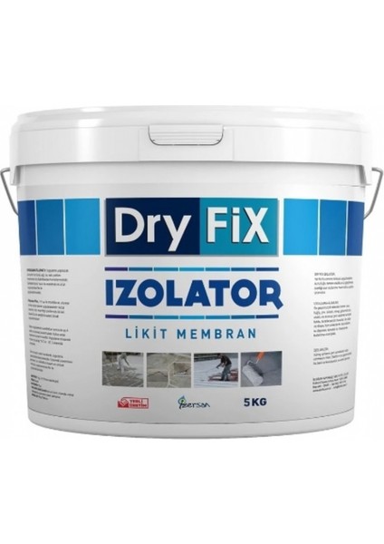 Izolator Beyaz Elastomerik Su Yalıtım Ürünü 5 Kg Uv
