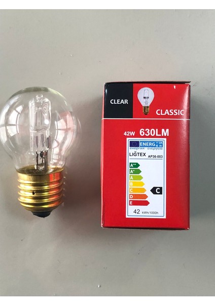 5 ADET300° E 27 Top Fırın Lambası 42W=630 Lümen