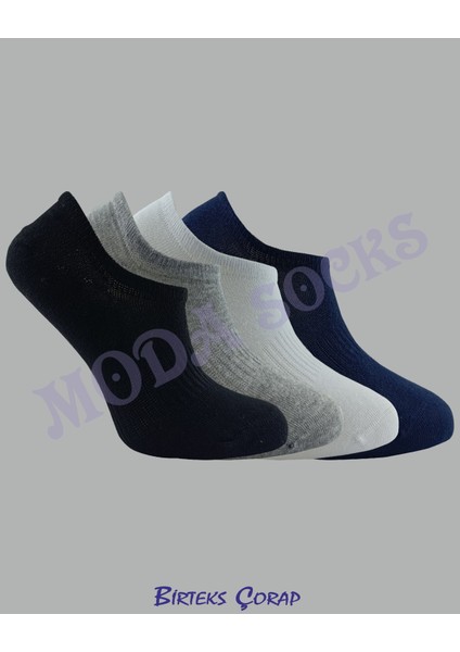 Sneakers 4 Çift Pamuklu Çorap erkek 3 renk