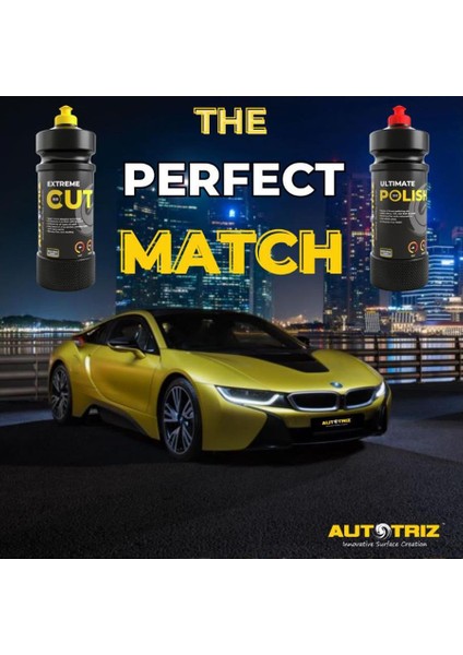 Autotrız Extreme Cut Cila Macunu 1l 801
