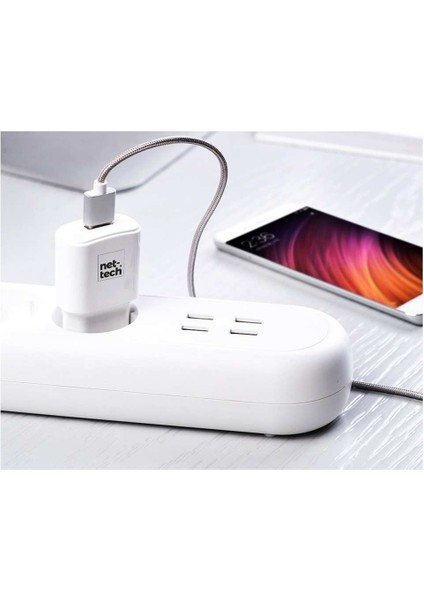 NT-HCH02 2100 mAh Şarj Aleti + Type-C Kablo