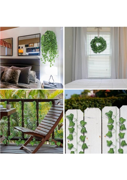 Yapay Sarmaşık - 6 Tel Yapay Sarmaşık, Sahte Sarmaşık Çelenk Süslemeleri, Sahte Bitkiler, Sahte Asma, Asma Dekorasyonu (Yurt Dışından) fiyatları