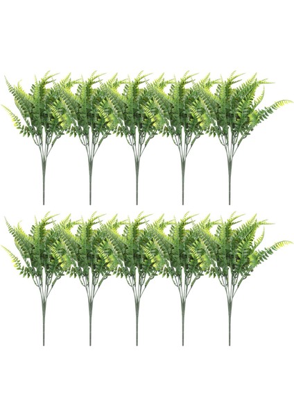 10 Adet Yapay Boston Fern Çalı Plastik Bitki Asılı Sahte Yeşillik Ev Dekor (Yurt Dışından) fiyatları