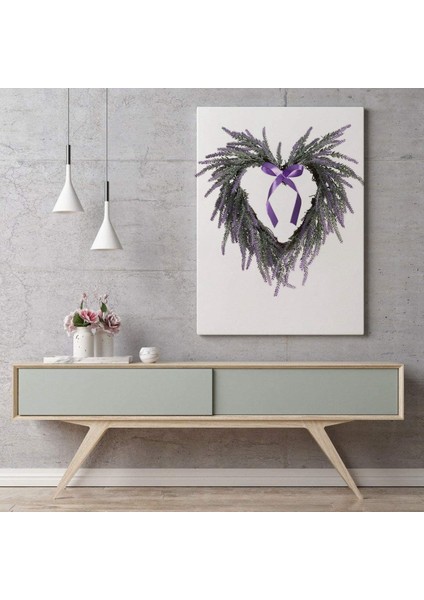 Kalp Şeklinde Yapay Lavanta Çelengi, Düğün Partisi Ön Kapı Asma Dekoru Noel Sevgililer Günü Için (Yurt Dışından) fırsatları