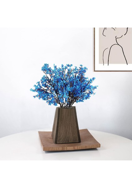 16 Adet Yapay Çiçekler Gerçek Dokunuş Gypsophila Sahte Çiçekler Ev Çiçek Düzenlemeleri Düğün Açık Hava Dekoru (Beyaz) (Yurt Dışından)
