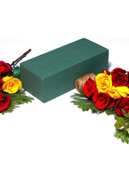 Taze ve Yapay Çiçekler Için 8 Paket Çiçek Köpük, Düğün, Doğum Günü, Ev Dekorasyonu Için Kuru ve Islak Çiçek Köpük Blokları (Yurt Dışından)