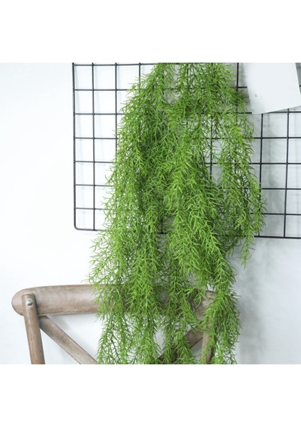 2 Adet 105 cm Simülasyon Yapraklar Hisset Çam Iğneleri Duvar Asılı Rattan Simülasyon Çiçek Mini Manzara Iç Mekan Bitki Duvar (Yurt Dışından)