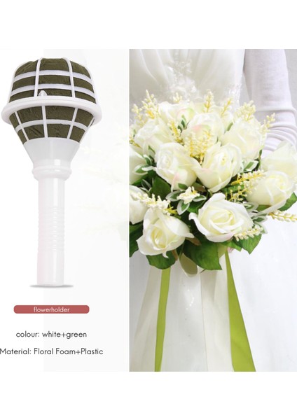 Düğün Gelin Çiçek Dıy Için 12 Parça Çiçek Köpük Buket Vecize Tutucu (Yurt Dışından) fırsatları