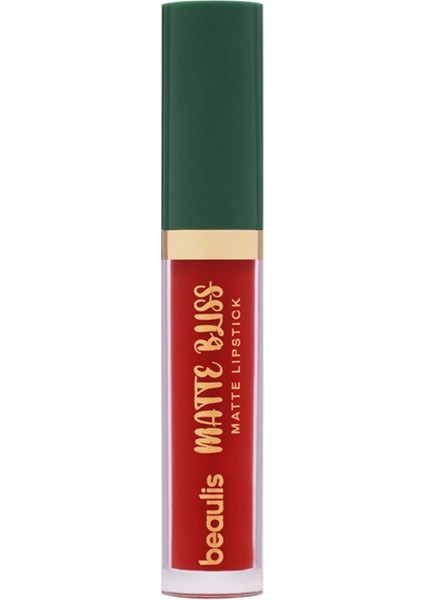 Matte Bliss 3'lü Mat Ruj Seti Kırmızı, Nude ve Pembe Tonları Matte Set Likit Mat Ruj