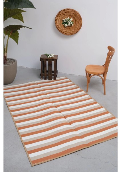 Plastik Hasır Katlanabilir Çift Taraflı Plaj Kamp Piknik Balkon Mat Halı Savan Karavan Halısı Kilim