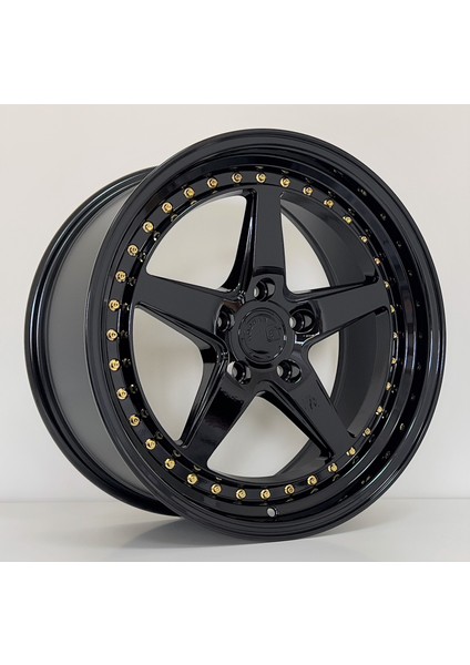 18 Inç 5X114.3 Aodhan Civic I30 Corolla Uyumlu Siyah Jant Modeli Honda Hyundai Toyota (4 Adet)