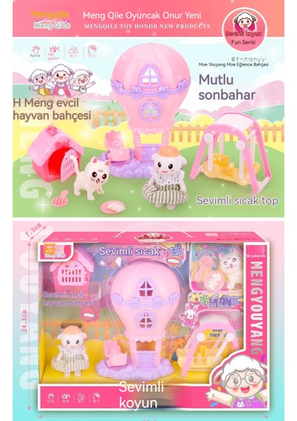 Çocuk Ev Oyuncak Hediye Kutusu Seti (Yurt Dışından)