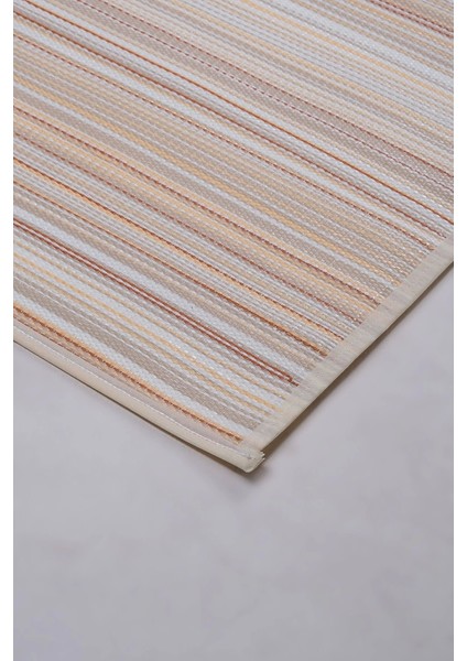 Plastik Halı Katlanabilir Çift Taraflı Plaj Kamp Piknik Balkon Hasır Mat Savan Karavan Halısı Kilim