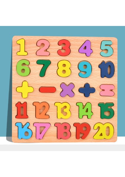 Çocuklar Alfabetik Aritmetik Sayı Geometrik Şekiller Ahşap Bulmaca Montessori Okul Öncesi Öğrenme Çocuklar Için Eğitici Oyun Oyuncak (Yurt Dışından)