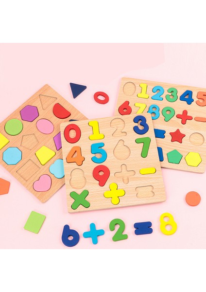 Çocuklar Alfabetik Aritmetik Sayı Geometrik Şekiller Ahşap Bulmaca Montessori Okul Öncesi Öğrenme Çocuklar Için Eğitici Oyun Oyuncak (Yurt Dışından) modelleri