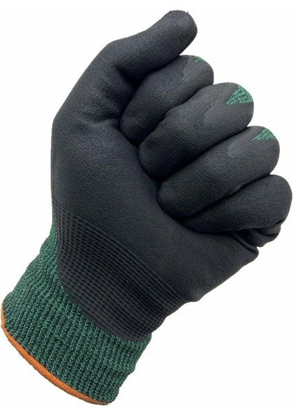 12 Adet Kesilmez L-Xxl Eldiven Koruyucu İş Eldiveni Yeşil