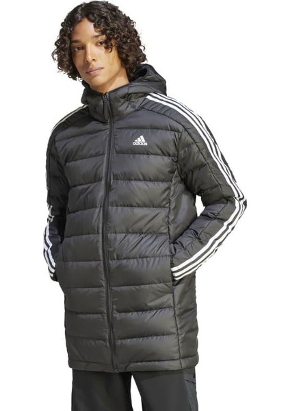 Essentials 3 Stripes Light Down Erkek Mont
