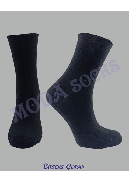 Lastiksiz 3 Çift Çorap kadın 3 renk modelleri