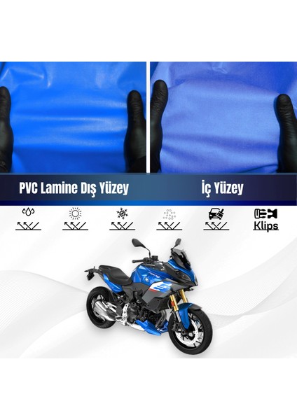 Bmw F 900 Xr Motosiklet Brandası Su Geçirmez Branda Mavi Branda Motor Branda
