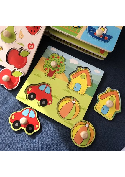 Montessori Bebek Ahşap Oyuncaklar 1 2 3 Yaş Çocuklar El Tutma Tahtası Bulmaca Oyunu Yürümeye Başlayan Çocuk Ince Motor Becerileri Çocuklar Için Eğitici Oyuncaklar (Yurt Dışından) modelleri