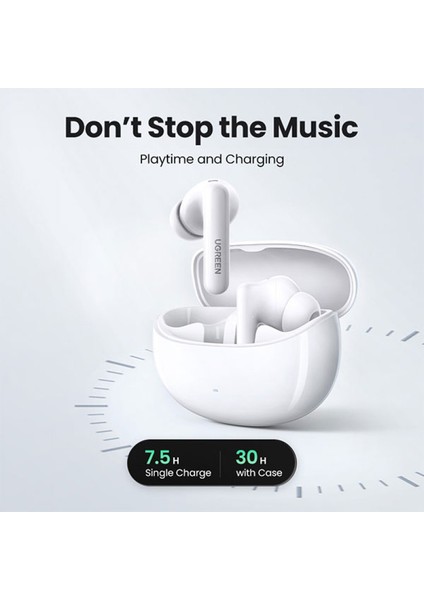 Hitune T3 Pro Aktif Gürültü Engelleyici Kablosuz Kulak Içi Kulaklık, Beyaz - 35725 fiyatları