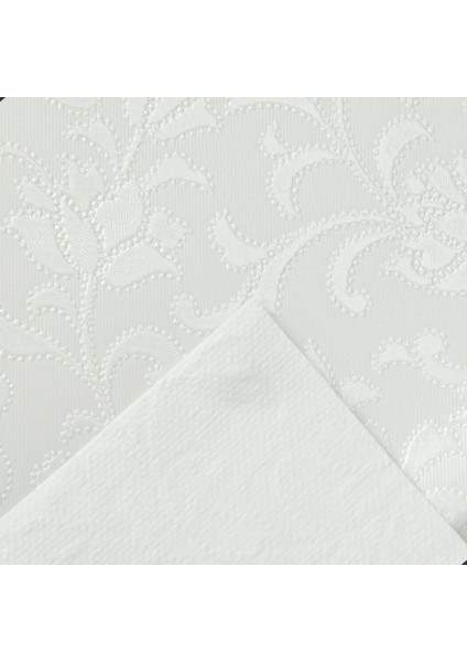 Soft Lunaria Pvc Masa Örtüsü - Beyaz - 140X200 cm
