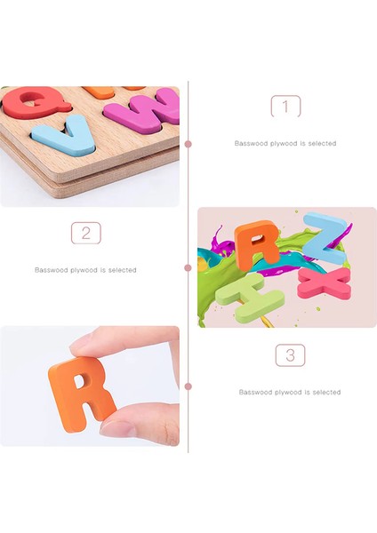 Bebek Ahşap Bulmaca Montessori Oyuncakları 1 2 Yaş Yürümeye Başlayan Çocuk Alfabe Sayı Hayvanlar Eşleşen Ahşap Bulmaca Oyunları Çocuk Eğitici Oyuncaklar (Yurt Dışından) fırsatları