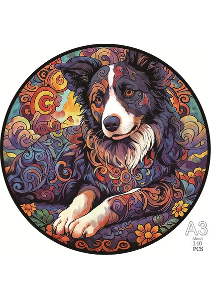 Yapboz Ahşap Bulmaca Yetişkinler ve Çocuklar Köpek Zeka Oyunu Model Oyunları Montessori Çocuklar Için Eğitici Oyuncaklar Entelektüel Oyuncak Oyunu (Yurt Dışından)