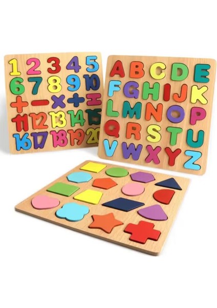Çocuklar Için Ahşap Bulmacalar Alfabe Şekil Sayı Bulmaca Tahtası Eşleştirme Oyunu Eğitici Montessori Oyuncakları Çocuk Bebek 2 3 4 Yaş (Yurt Dışından) modelleri