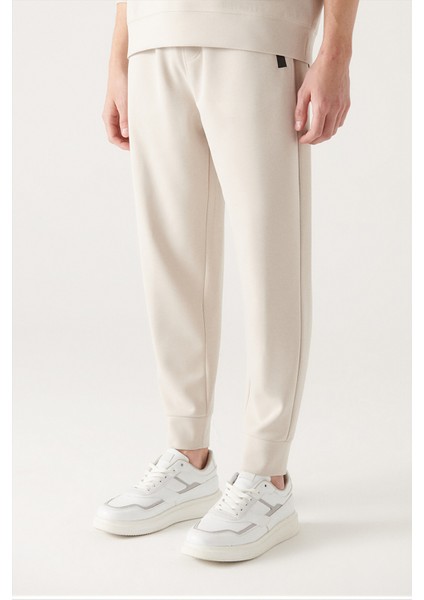 Erkek Bej Soft Touch Regular Fit Jogger Eşofman Altı A22y3435 modelleri