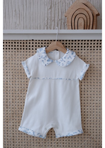 Romper - Toile De Jouy / Mavi