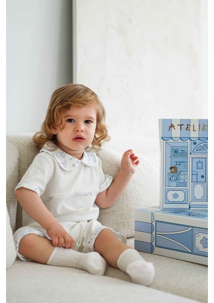 Romper - Toile De Jouy / Mavi modelleri