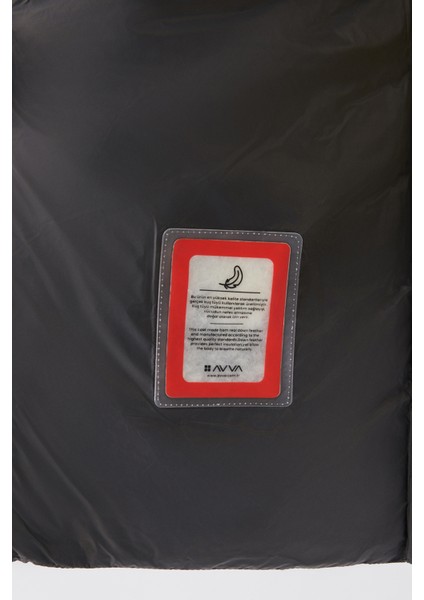 Erkek Antrasit Şişme Unisex Mont Kaz Tüyü Su Itici Rüzgar Geçirmez Comfort Fit B006020 indirimleri
