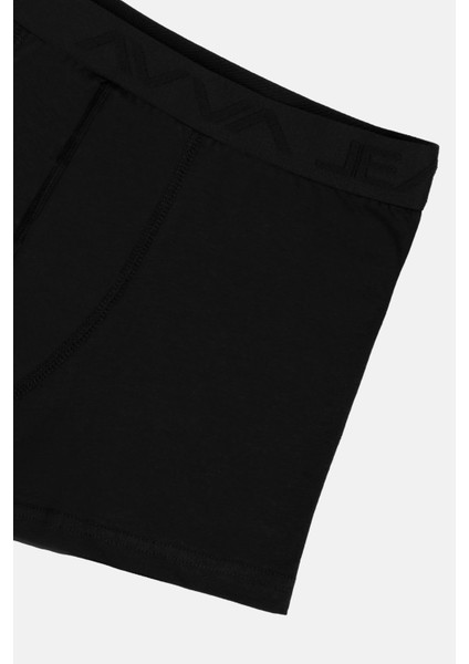 Erkek Gri Düz 2'li Esnek Pamuklu Kutulu Boxer B009500