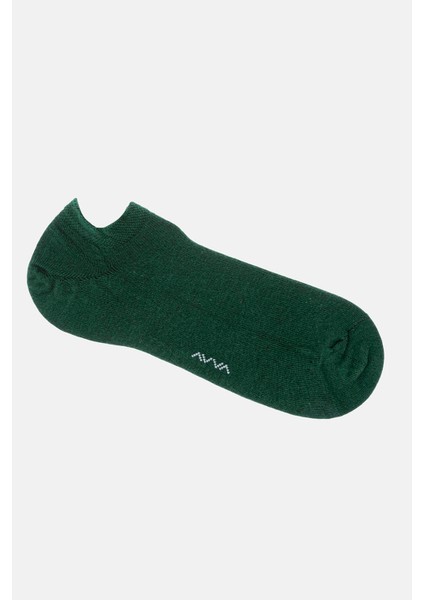 Erkek Yeşil Pamuklu Sneaker Çorap B008553