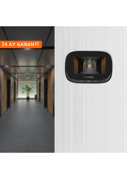 Akıllı Kapı Ekranı DW6280-Wifi Bağlantılı (Tuya Smart Home)